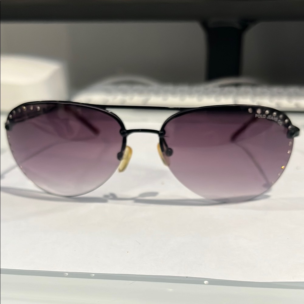Polo by Ralph Lauren Black Sunglasses